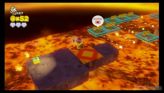 Captain Toad Treasure Tracker : Marathon sur la route Magma