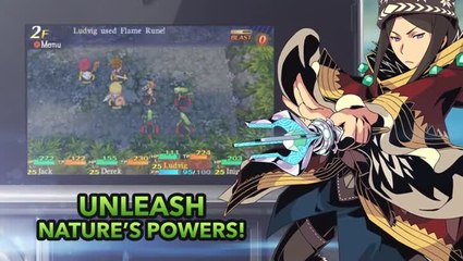 La classe Runemaster d'Etrian Mystery Dungeon