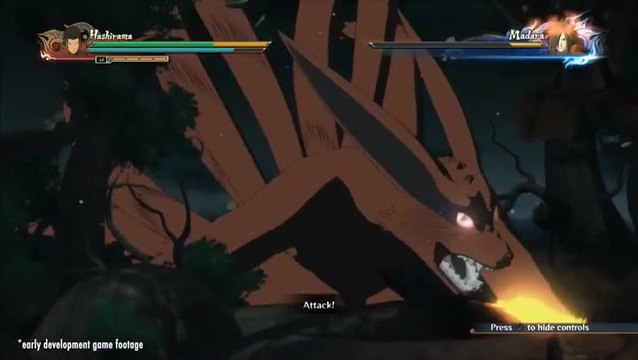 Naruto Shippuden Ultimate Ninja Storm 4 - Hashirama Vs Madara