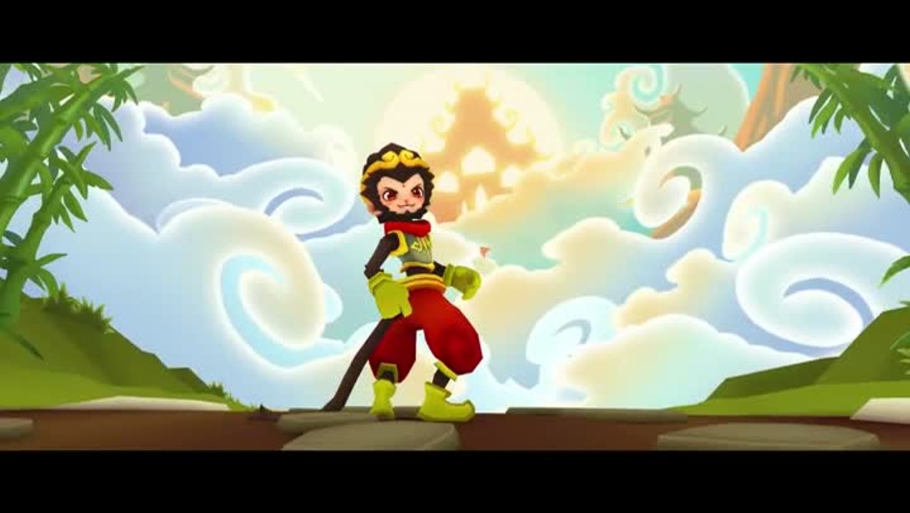 Monkey King Escape : endless runner basé sur le Voyage vers l'Ouest