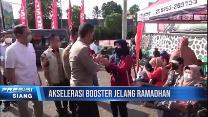 Wakapolda Banten Tinjau Vaksinasi Serentak di Pandeglang