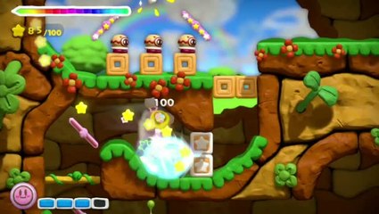 Kirby and the Rainbow Paintbrush : E3 2014 : Trailer d'annonce