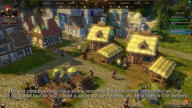 The Settlers : Les Royaumes d'Anteria : Premier coup d'oeil
