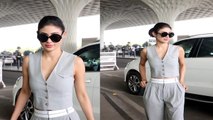 Mouni Roy Mumbai Airport पर हुईं Spot, Video Viral होते ही Fans ने की तारीफ | FilmiBeat