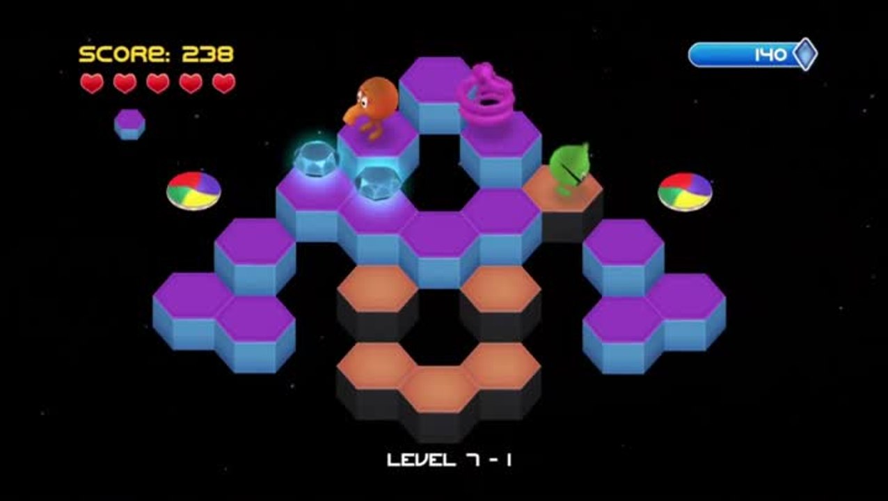 Q*bert sur PlayStation