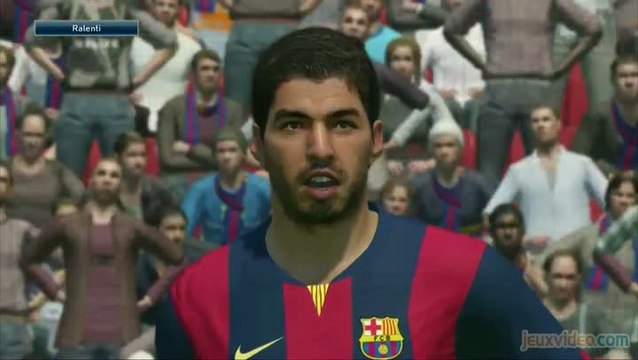 Pro Evolution Soccer 2015 : 2/2 : Deuxième mi-temps d'un match à suspense