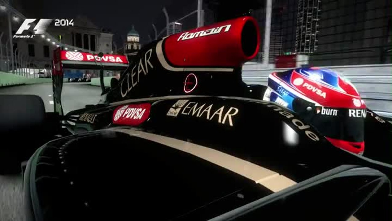 F1 2014 : Tour de chauffe à Singapour