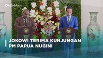 Jokowi Sebut RI Siap Buka Perbatasan dengan Papua Nugini | Katadata Indonesia