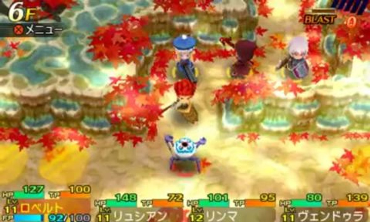 Etrian Mystery Dungeon : Evolution des personnages