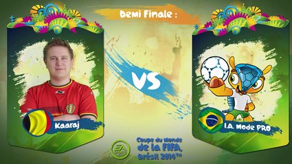 Belgique - Brésil (1/2 finale)