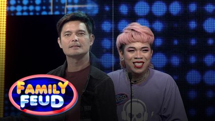 Family Feud Philippines: ATE DICK, NA-PRESSURE SA KAGUWAPUHAN NI DINGDONG DANTES!