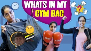 Whats in My Gym Bag ? | Gym Essentials  | Abhi Kannamma❤️