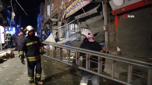 İş yerinde sanayi tüpü patladı: Ortalık savaş alanına döndü