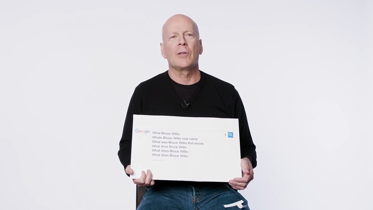 Bruce Willis Answers the Web's Most Searched Questions  WIRED