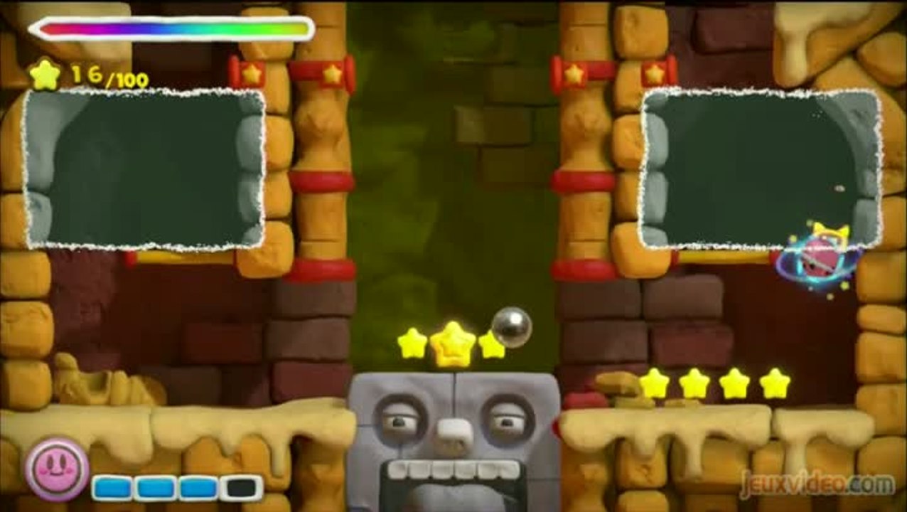 Kirby et le pinceau arc-en-ciel : Premier coup...