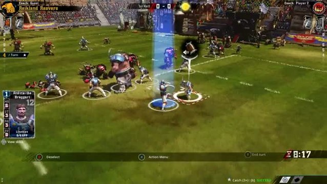 Blood Bowl 2 - Du gameplay pour les Humains