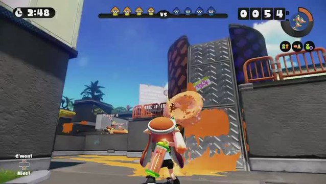 Splatoon : c'est la guerre !