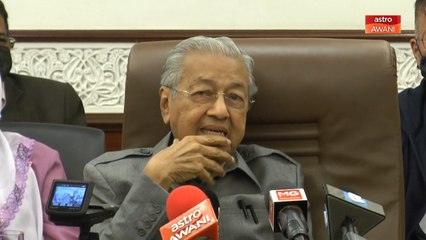 Dr Mahathir dakwa Muhyiddin minta sokongan untuk kembali jadi PM
