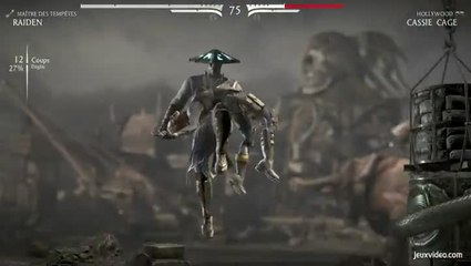 Raiden - Fatalities et x-ray