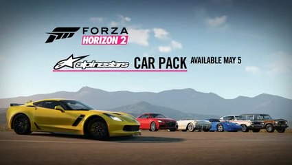 Forza Horizon 2 présente son pack Alpinestars