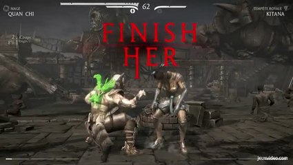 Quan Chi - Fatalities et x-ray