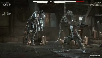 Kung Jin - Fatalities et x-ray