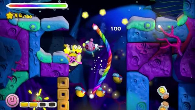 Kirby et le pinceau arc-en-ciel : Pink Submarine