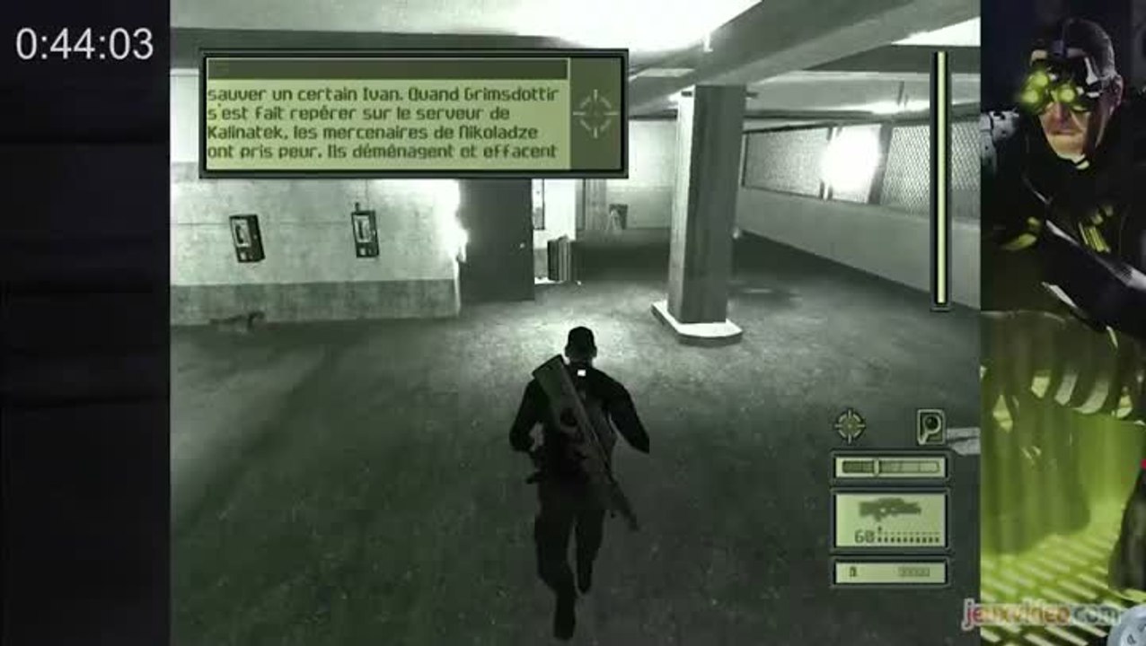 Speedgame splinter cell