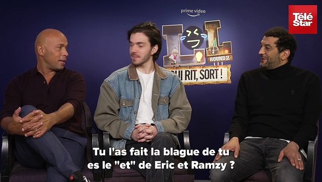 Lol : Qui rit, sort ! : l'interview surexcitée de Panayotis Pascot, Eric et Ramzy (VIDEO)
