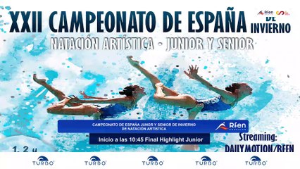 CAMPEONATO DE ESPAÑA JUNOR Y SENIOR DE INVIERNO DE NATACIÓN ARTISTICA - Viernes mañana