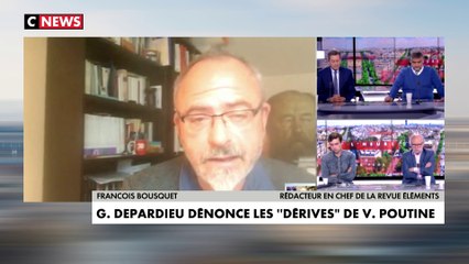 François Bousquet : «Gérard Depardieu ne se désolidarise pas de Poutine. S’il s’en dédit aujourd’hui, c’est qu’il a une forte pression»