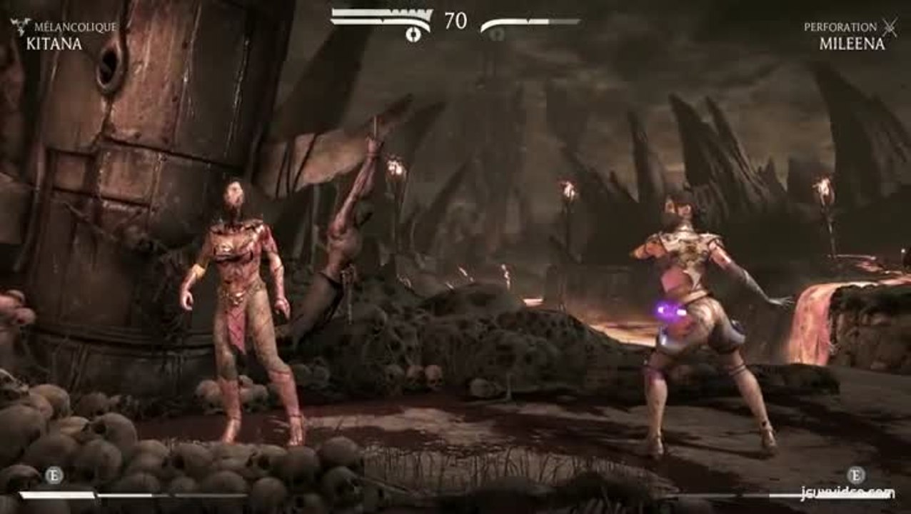 Kitana - Fatalities et x-ray