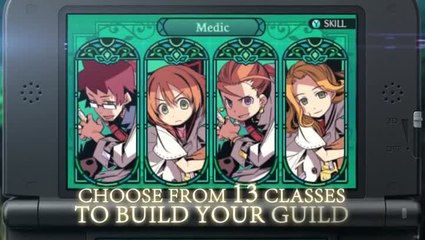 Le mode Classic d'Etrian Odyssey 2 Untold