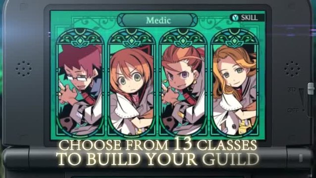 Le mode Classic d'Etrian Odyssey 2 Untold