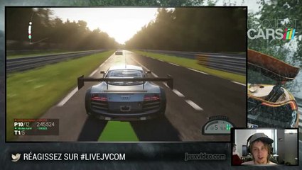 Revivez notre live d'une heure sur Project CARS