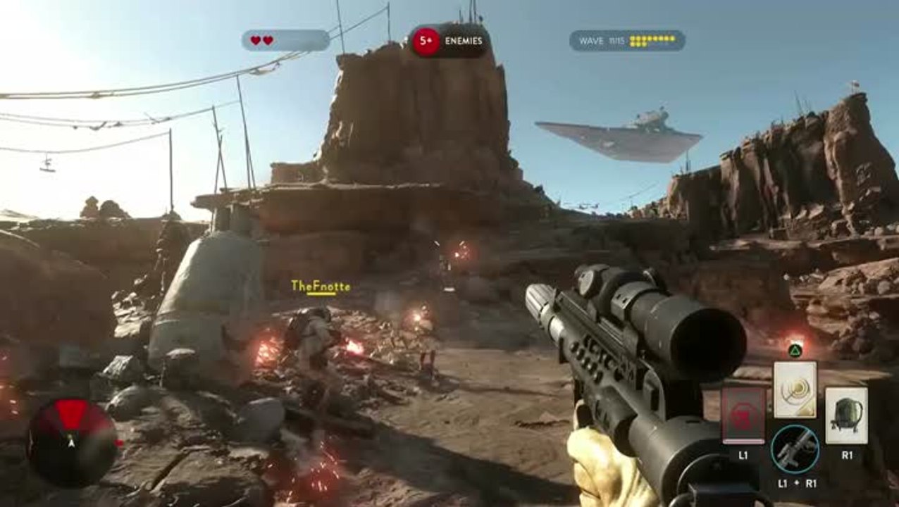 Star Wars Battlefront, du gameplay en coop : E3 2015