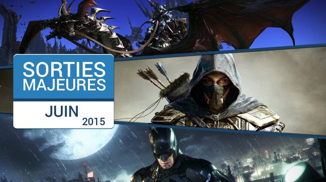 Les sorties majeures du mois de juin