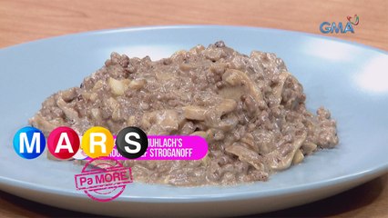Mars Pa More: Andrew Muhlach cooks ground beef stroganoff | Mars Masarap