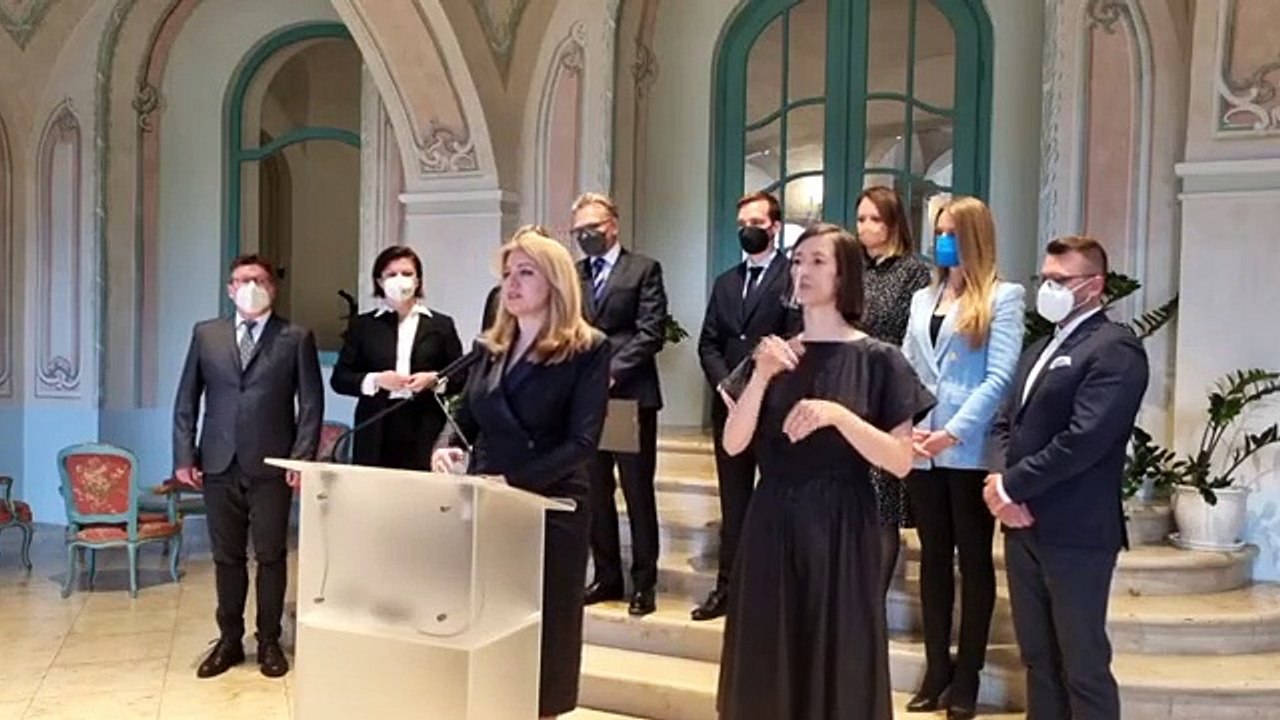 ZÁZNAM: Prezidentka ocení udržateľné inštitúcie, ktoré splnia viaceré kritériá