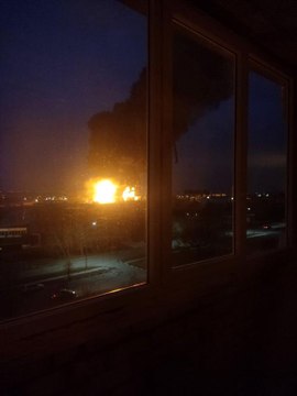 Rusya: Ukrayna ordusu Belgorod kentindeki petrol deposunu vurdu