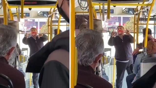 Otobüsü durdurup yolcuyla tartışmaya başlayan şoförün sözleri, duyanları gülme krizine soktu