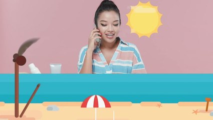 Yasmina-tutorial-routine-kassandra-skincare-beach روتيني الصيفي يجنن