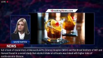 Alcohol intake at any level may increase risk of heart disease, study suggests - 1breakingnews.com