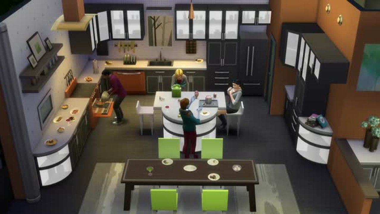 Les Sims 4 Kit cuisine trailer