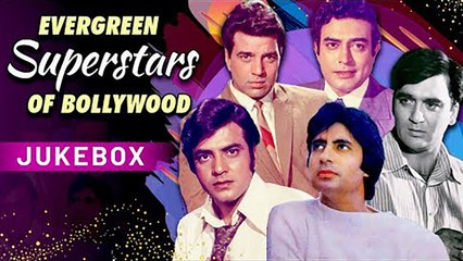 Evergreen Superstars Of Bollywood | Amitabh Bachchan | Jeetendra | Dharmendra | Classic Hindi Songs