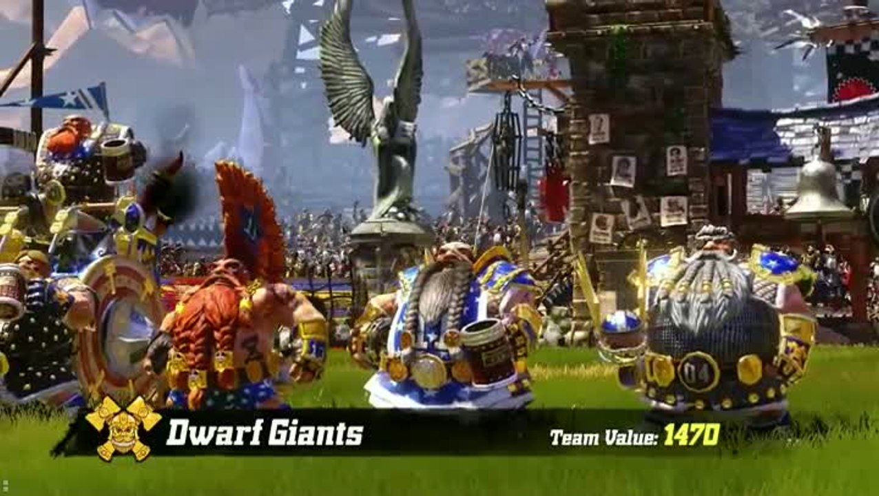 Blood Bowl 2 Nains vs Skavens