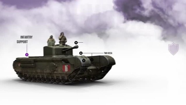Company Of Heroes 2, présentation du char d'assaut Churchill