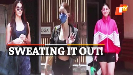 Janhvi, Pooja, Ananya, Dhwani Spotted After Gym Sessions!