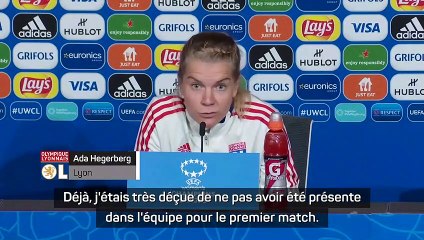 Hegerberg : « Jouer devant un tel public, c'est un grand plus » - Foot - C1 (F) - OL