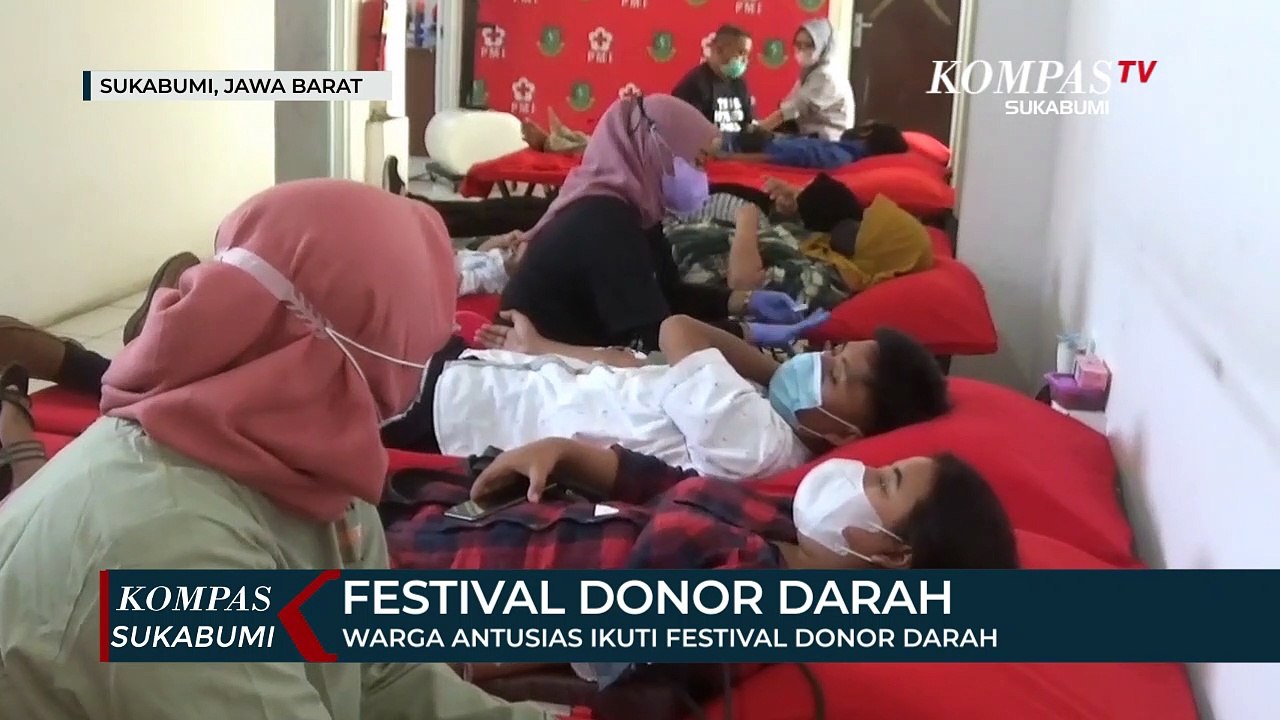 Warga Antusias Ikuti Festival Donor Darah